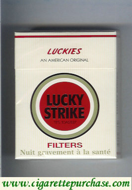 Lucky Strike Filter 25s cigarettes hard box